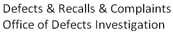 Office of Defects Investigation